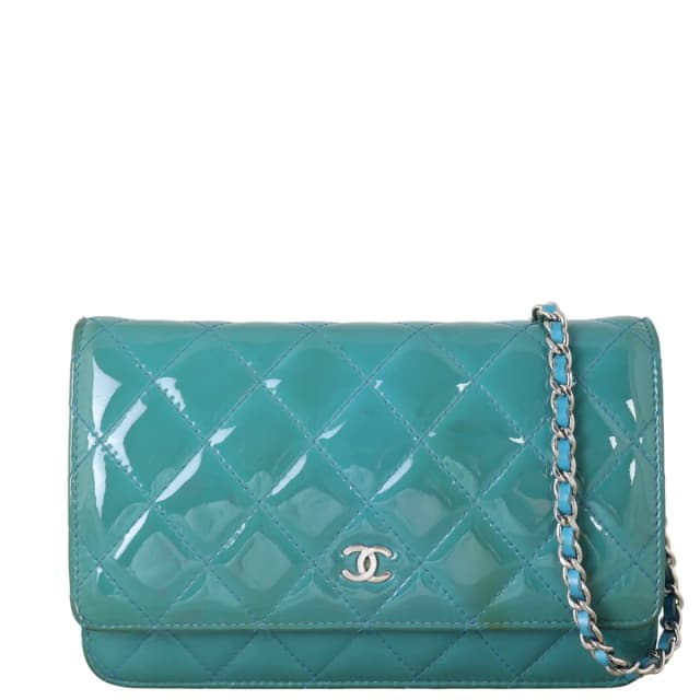 Chanel Classic Wallet on Chain Patent in Patent leather from Luxe.It.Fwd, photo 1 of 1