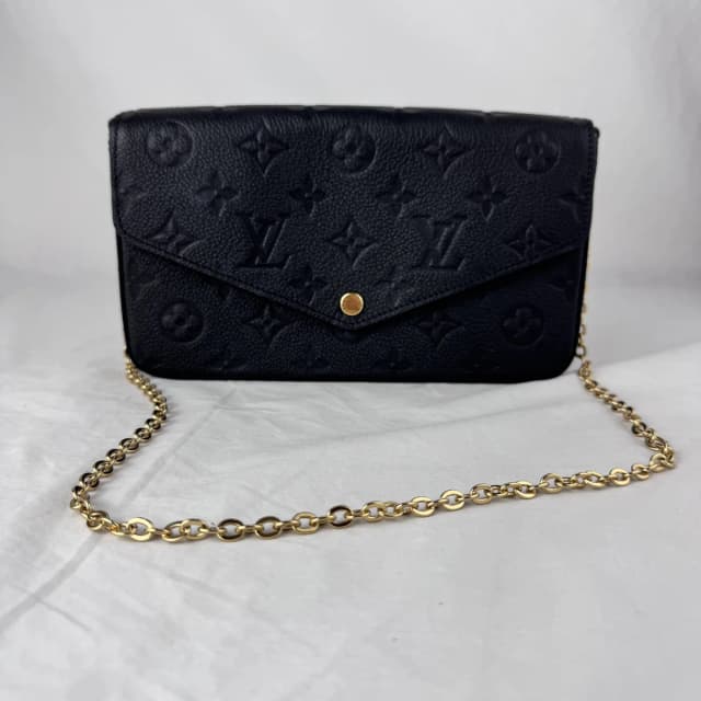 Louis Vuitton Empreinte Monogram Felicie Pochette Bag in embossed leather, Metal from Reowned, photo 1 of 1