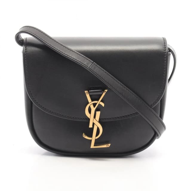 Saint Laurent Shoulder Bag Kaia Small Black Leather in Black Leather from The Reluxe, photo 1 of 1