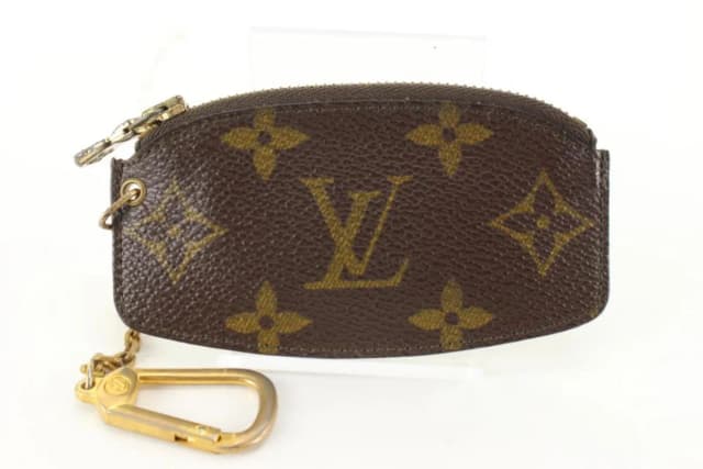 Louis Vuitton Vintage 1980's Version Monogram Key Pouch Cles in Canvas from Bagriculture, photo 1 of 1