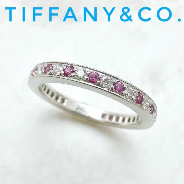 Tiffany & Co. Legacy Full Eternity Diamond Platinum Ring from The Reluxe, photo 1 of 1