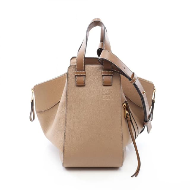 Loewe Handbag Hammock Small 2-Way Gray Leather in Grey Leather from The Reluxe, photo 1 of 1