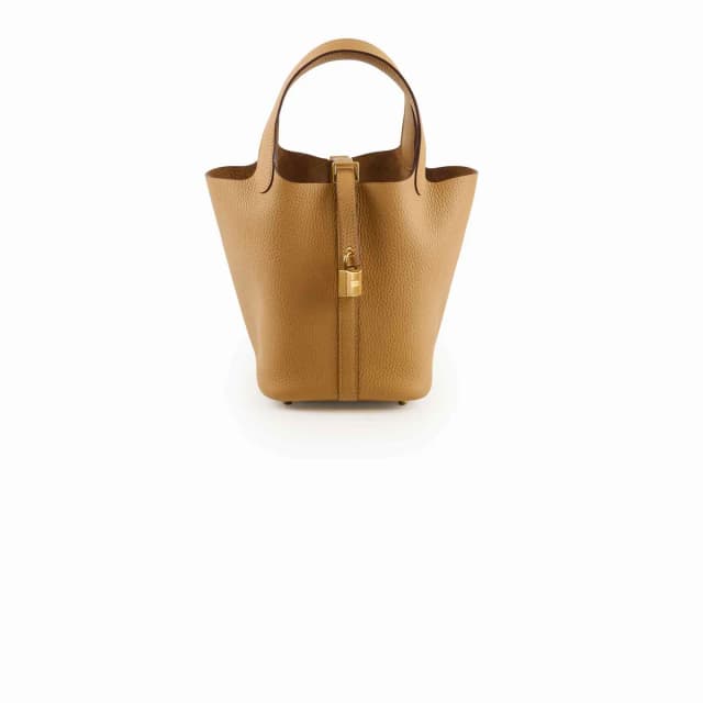 Hermès Picotin 18 Biscuit 2025 K Stamp in Clemence leather from The Purse Affair, photo 1 of 1