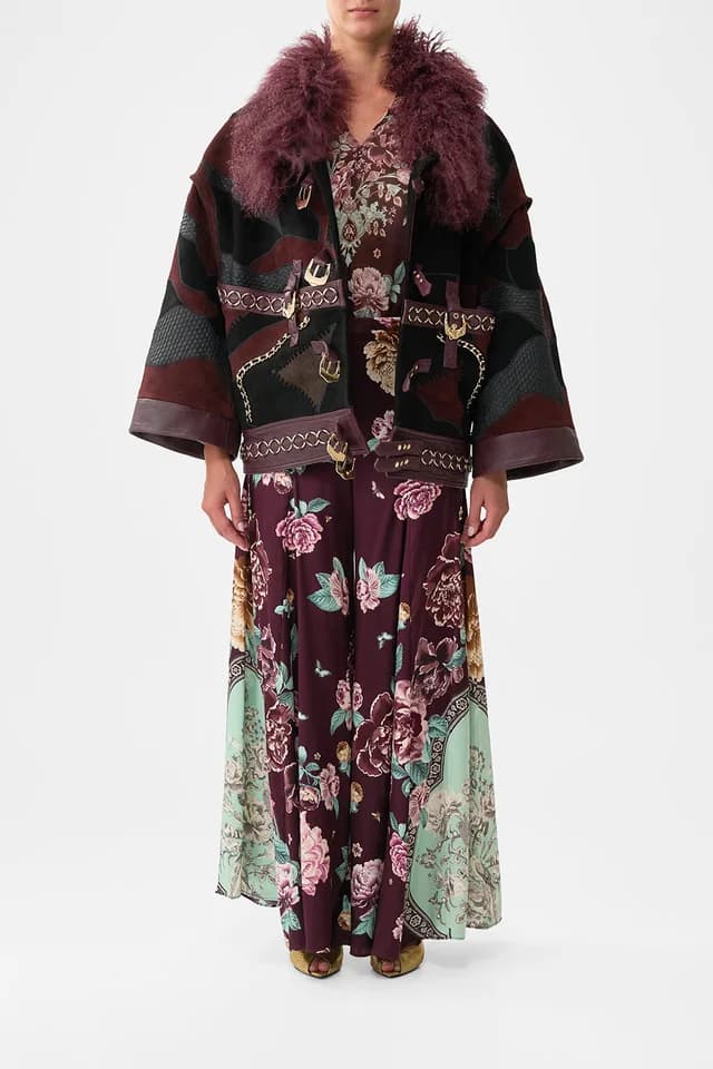 Camilla eBoutique DROP SLEEVE PANELLED JACKET IF THESE TILES COULD TALK, image 1 of 1 from CAMILLA