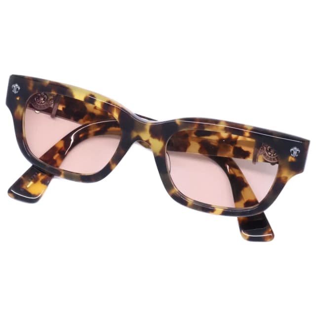 Chrome Hearts BS Flare Demi Pattern Eyewear 52 in Leather from The Reluxe, photo 1 of 1