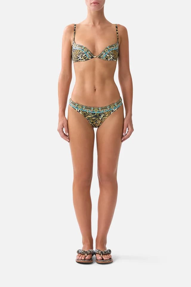 Camilla eBoutique MINI REGULAR BIKINI BOTTOM FELINE FOLKLORE, image 1 of 1 from CAMILLA