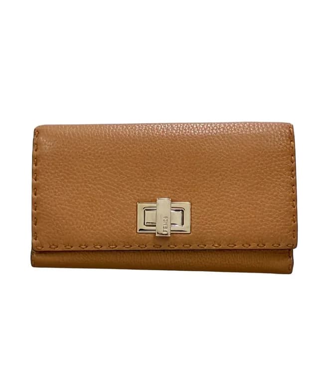 Fendi Bifold Wallet Brown in Brown from The Reluxe, photo 1 of 1