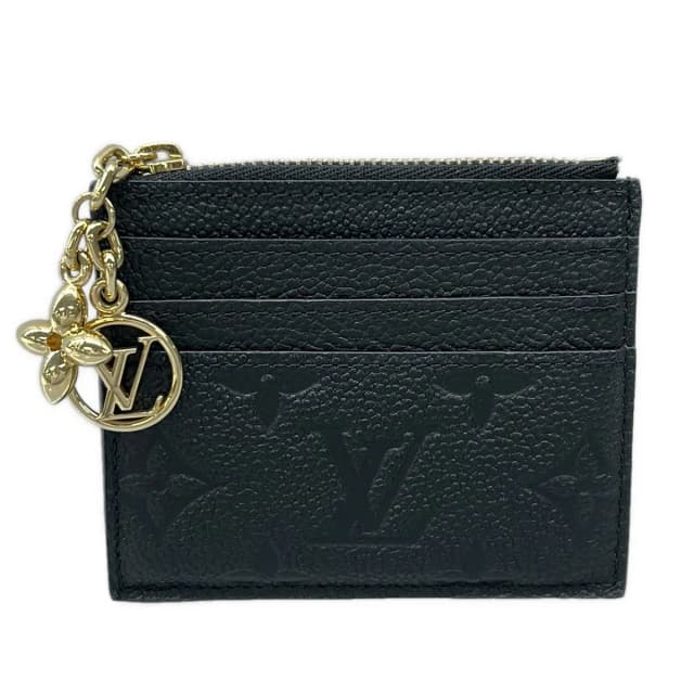 Louis Vuitton Coin Case Monogram Empreinte Card Holder Flora Noir Leather in Black Leather from The Reluxe, photo 1 of 1