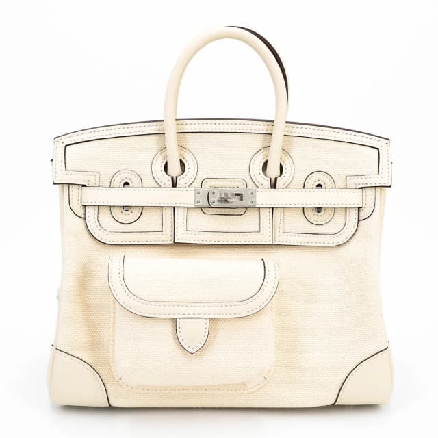 Hermès Birkin Cargo 25 Nata (I2) in Swift leather from Ginza Xiaoma, photo 1 of 1