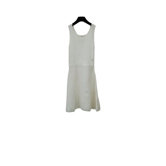 Chanel Dress Size 36 in White from The Purse Affair, photo 1 of 1
