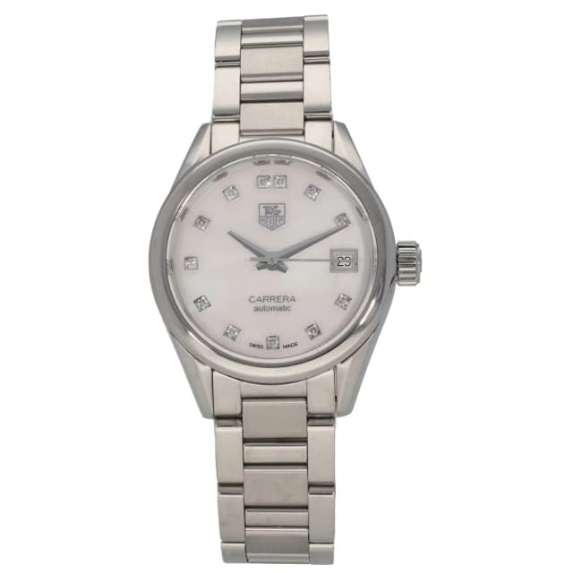 TAG Heuer Carrera WAR2414 28mm Stainless Steel Watch from H&T, photo 1 of 1