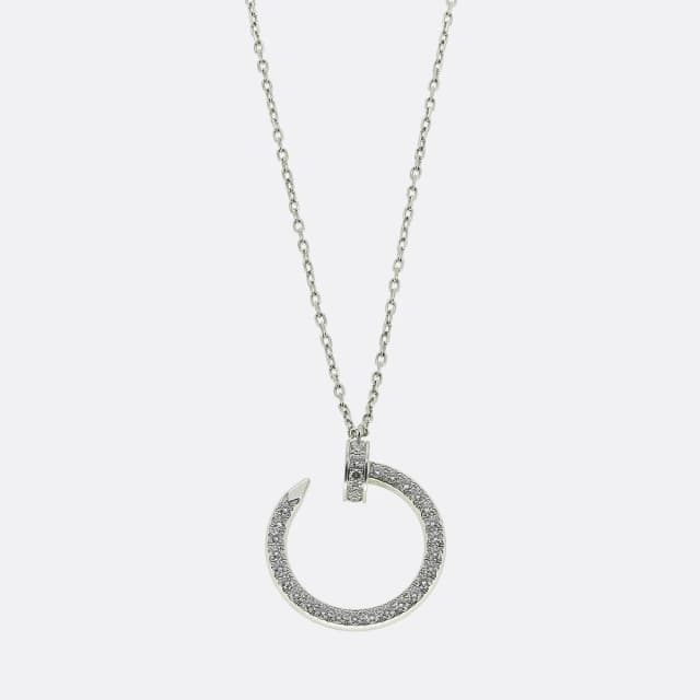 Cartier Juste Un Clou Diamond Pendant Necklace from The Vintage Jeweller, photo 1 of 1