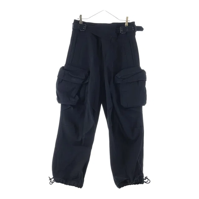 Louis Vuitton Pocket Zip Fly Cotton Wide Cargo Pants Black Jmb in Black from The Reluxe, photo 1 of 1
