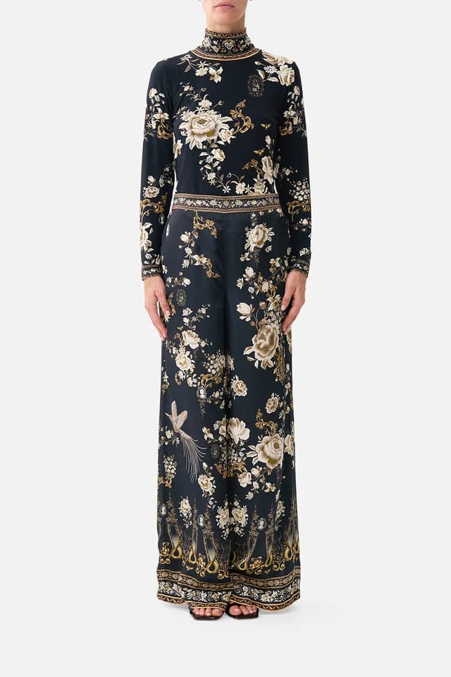 Camilla eBoutique STRAIGHT LEG RELAXED TROUSER FLAMENCO FOLKLORE, image 1 of 1 from CAMILLA