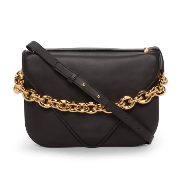 Bottega Veneta Large Mount Bag in Dark Brown Calfskin from Blue Spinach, photo 1 of 1