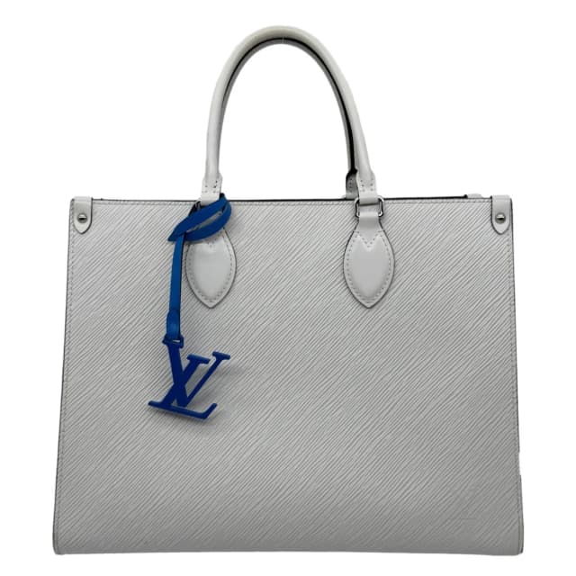 Louis Vuitton Onthego MM Epi Leather Tote Shoulder Bag Off White in White Leather from Dallas Designer Handbags, photo 1 of 1