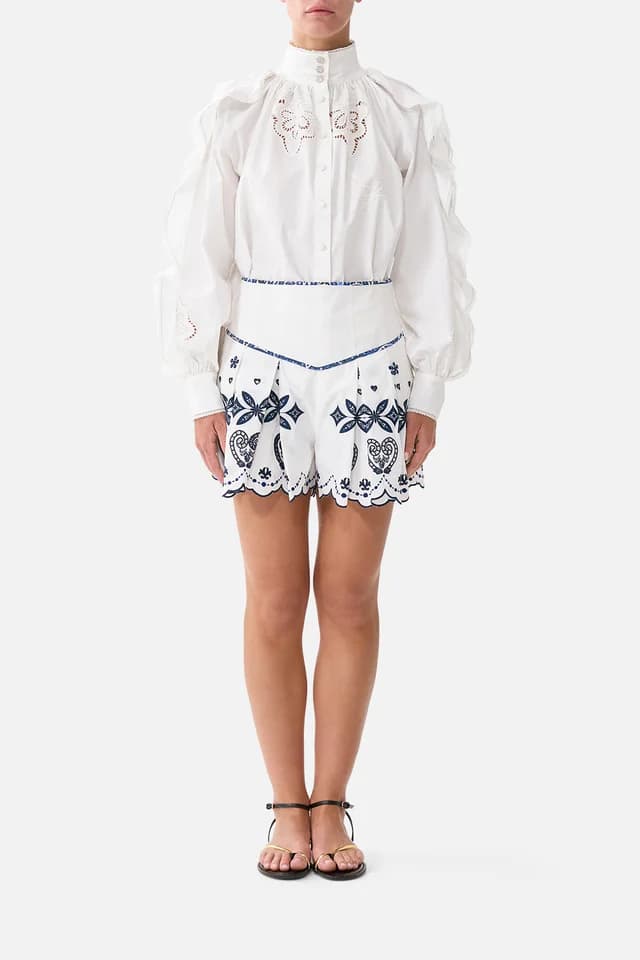 Camilla eBoutique CORSET WAIST SHORT A TILED WONDERLAND, image 1 of 1 from CAMILLA