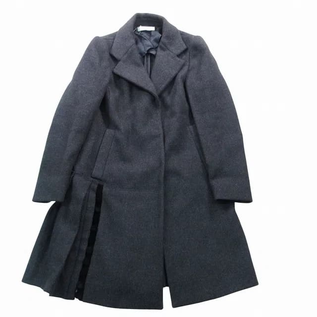 Prada Wool Cashmere Button Coat in Cashmere from The Reluxe, photo 1 of 1