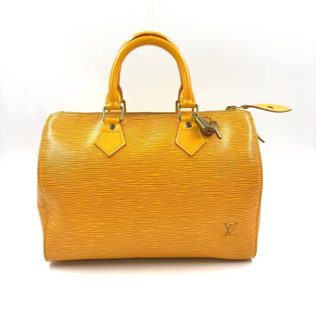 Louis Vuitton Speedy 25 Epi Yellow Leather Handbag Gold in Yellow Leather from The Reluxe, photo 1 of 1