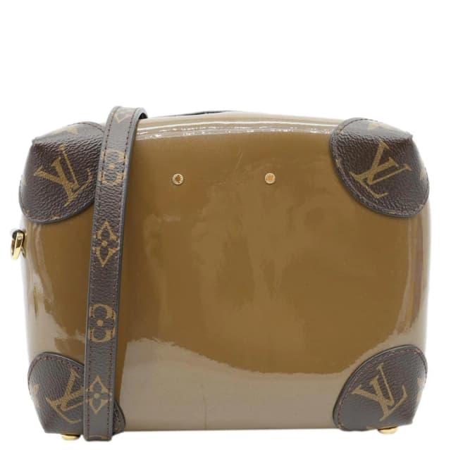 Louis Vuitton Venice Monogram Vernis Leather Shoulder Bag Bronze in Leather from Dallas Designer Handbags, photo 1 of 1