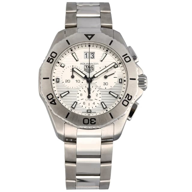 TAG Heuer Aquaracer CBP1111 40mm Stainless Steel Watch from H&T, photo 1 of 1