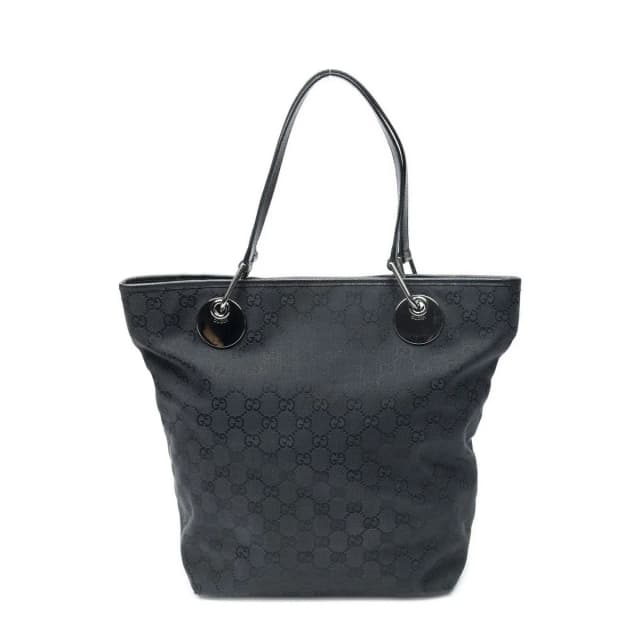 Gucci Eclipse Thor Tote Black GG Canvas in Black Canvas from The Reluxe, photo 1 of 1