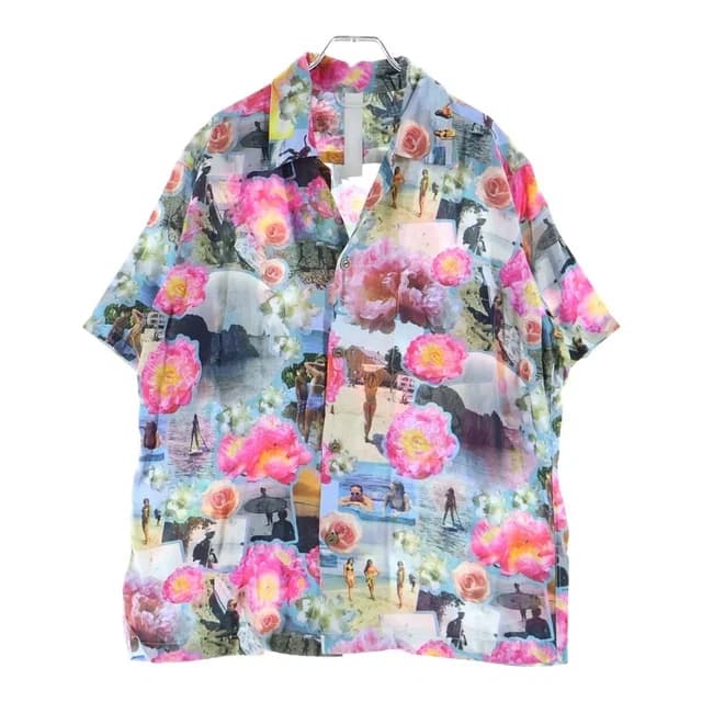 Chrome Hearts Aloha Surf Shirt Smulti All Over Print Short Sleeve Multicolor in Multicolor from The Reluxe, photo 1 of 1