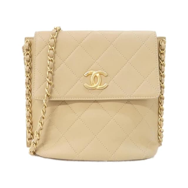 Chanel Shoulder Bag Beige in Beige from The Reluxe, photo 1 of 1