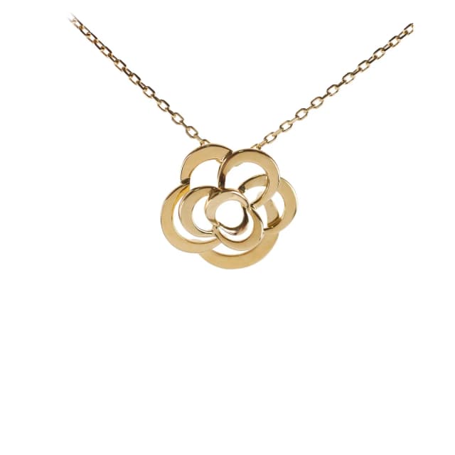 Chanel Fil De Camelia Necklace 18K Yellow Gold J2925 in Yellow from The Purse Affair, photo 1 of 1