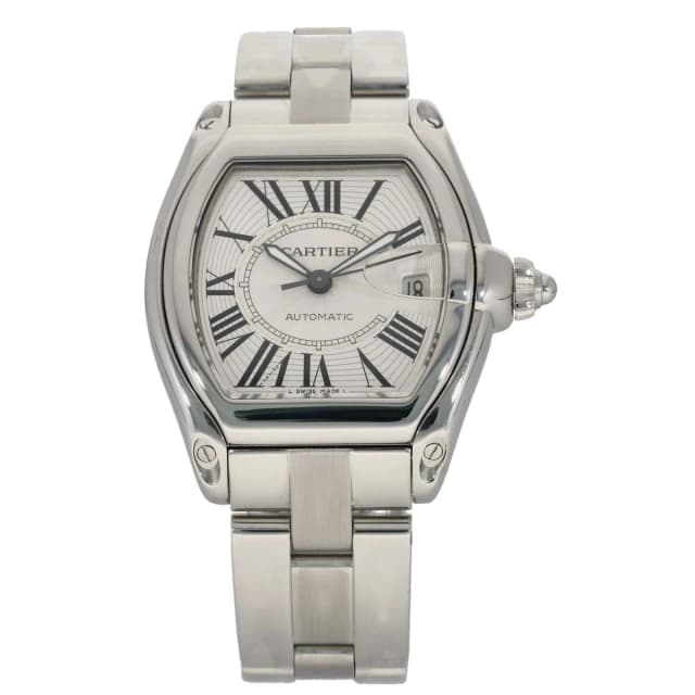 Cartier Roadster W62002V3 37mm Stainless Steel Watch from H&T, photo 1 of 1
