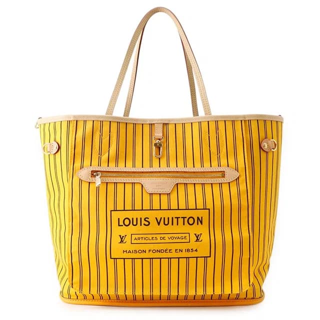 Louis Vuitton Tote Bag Monogram Neverfull Inside Out Reversible in Leather from The Reluxe, photo 1 of 1