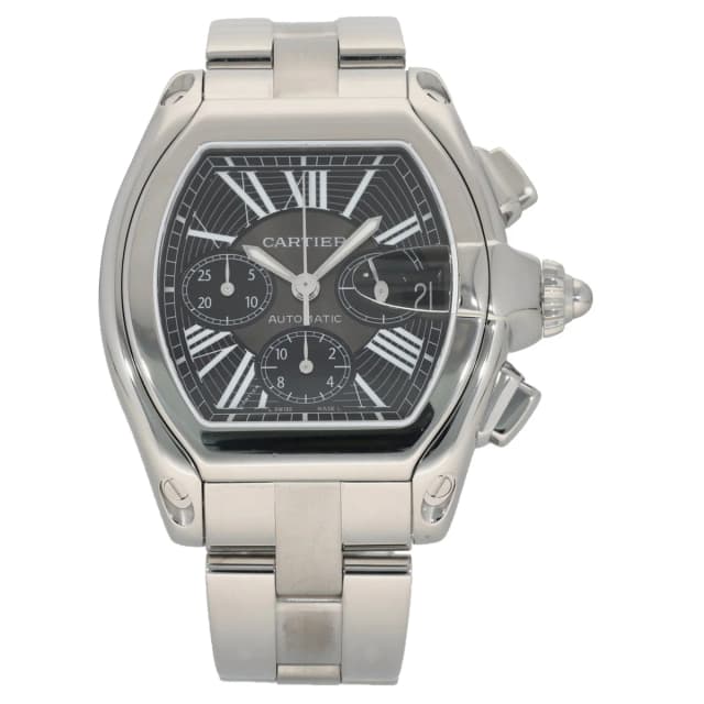 Cartier Roadster W62020X6 39mm Stainless Steel Watch from H&T, photo 1 of 1