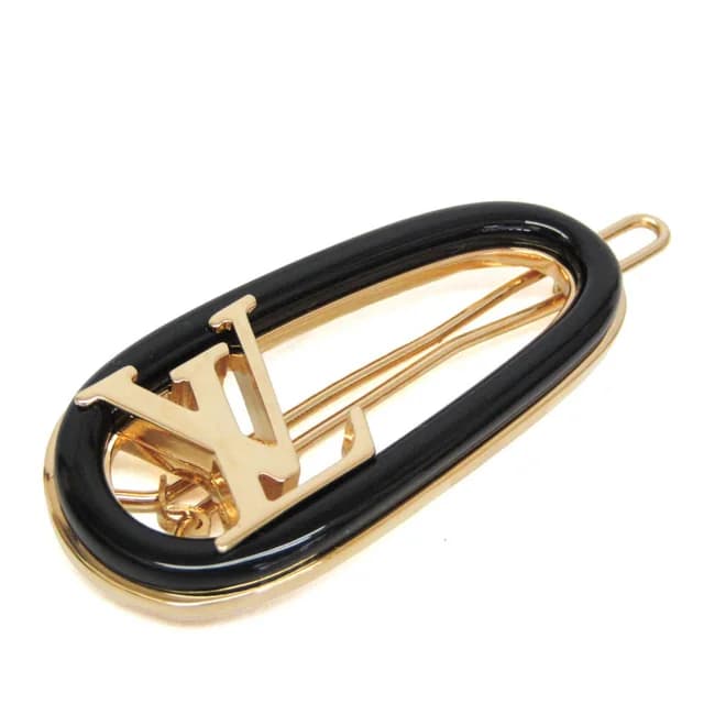 My LV Chain M02294 Metal Women's Barrette Black,Gold in Black/Gold Metal from Elady, photo 1 of 1