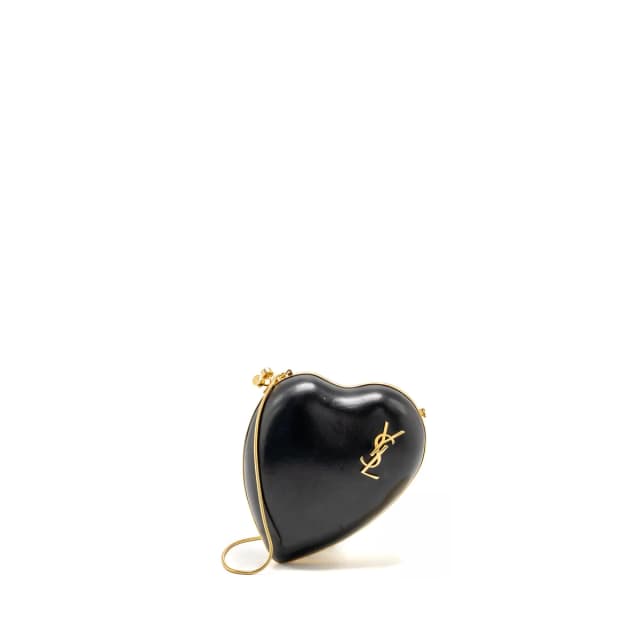 Saint Laurent Boite Love Clutch in Black Leather from EMIER, photo 1 of 1