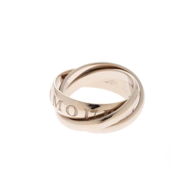 Cartier Trinity Ring 18k White Gold Silver in White from The Reluxe, photo 1 of 1