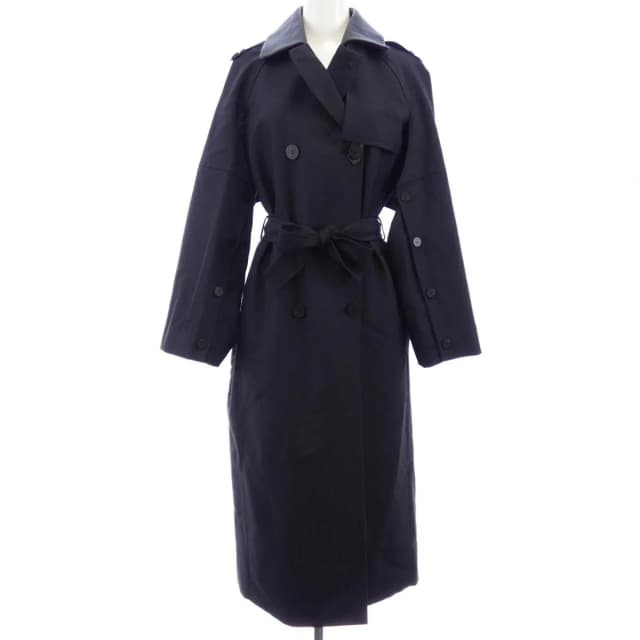 Hermès Coat Navy in Navy from The Reluxe, photo 1 of 1