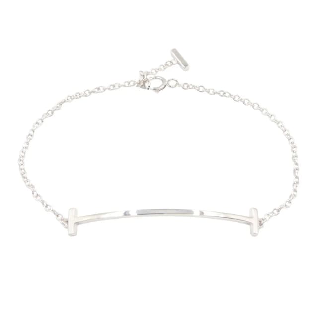 Tiffany & Co. Bracelet T Smile Small 18k White Gold in White from The Reluxe, photo 1 of 1