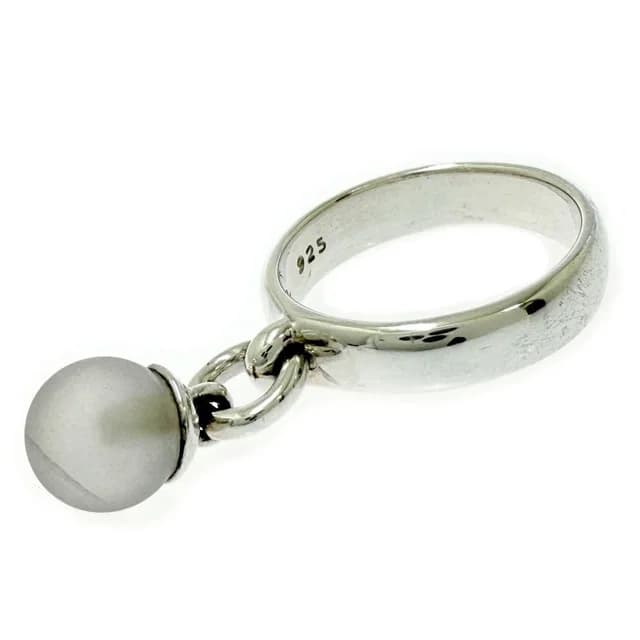 Tiffany & Co. Silver Ball Dangle Ring in Silver from The Reluxe, photo 1 of 1