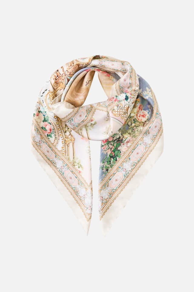 Camilla eBoutique PRINTED SILK TWILL SQUARE SCARF TWILIGHT IN ISTANBUL, image 1 of 1 from CAMILLA