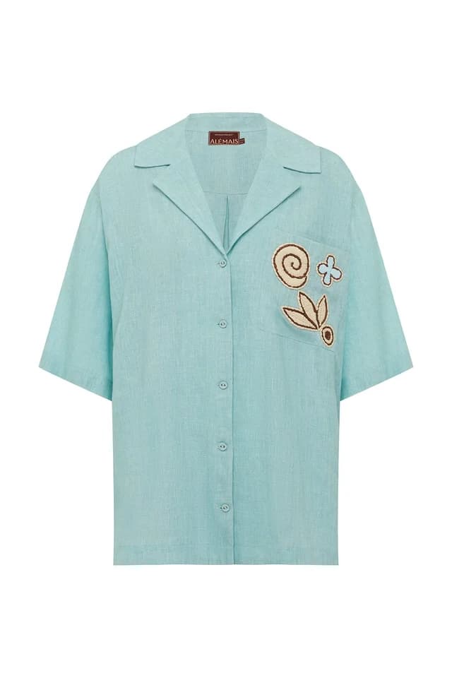 2504 - RESORT 26 AZAR SHIRT, image 1 of 1 from Alemais