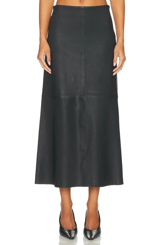 By Malene Birger Simoas Skirt in Black, image 1 of 1 from FWRD