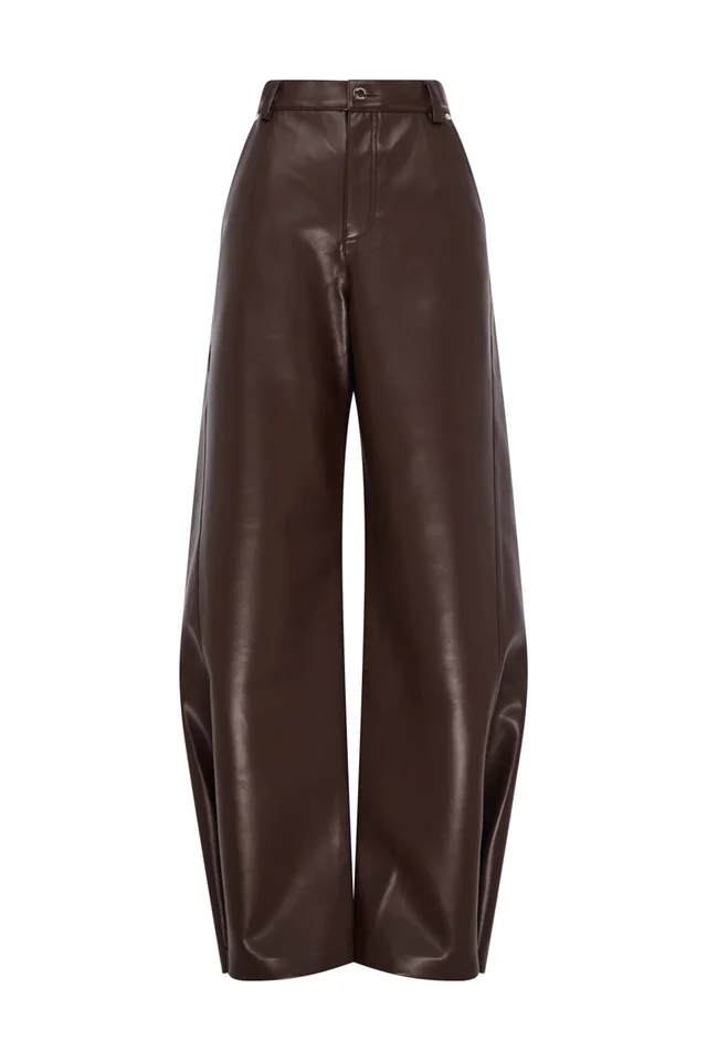 MANNING CARTELL Music & Lyrics Barrel Pant in MOCHA, image 1 of 1 from Manning Cartell