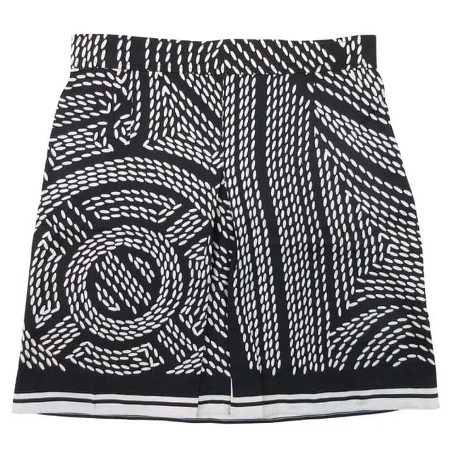Hermès Eperon D'or Point Sellier Mini Skirt Silk Twill Yellow Gold Spurs in Yellow Silk from The Reluxe, photo 1 of 1