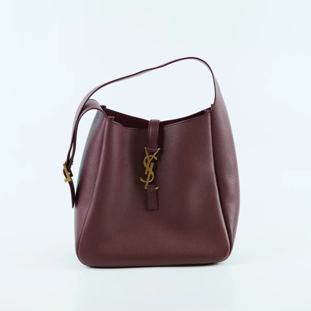 Saint Laurent Le 5 A7 Shoulder Bag Burgundy in Burgundy from The Purse Affair, photo 1 of 1