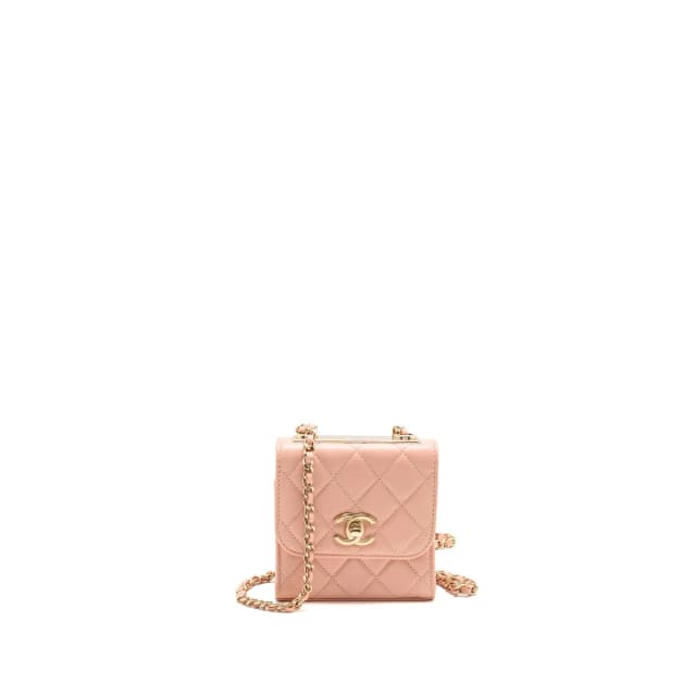 Chanel Mini Trendy CC Clutch in Pink Lambskin from EMIER, photo 1 of 1