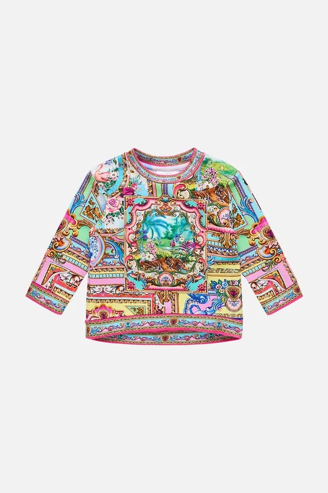 Camilla eBoutique BABIES RELAXED CREW NECK SWEATER SPIRIT OF SANTA MARIA, image 1 of 1 from CAMILLA