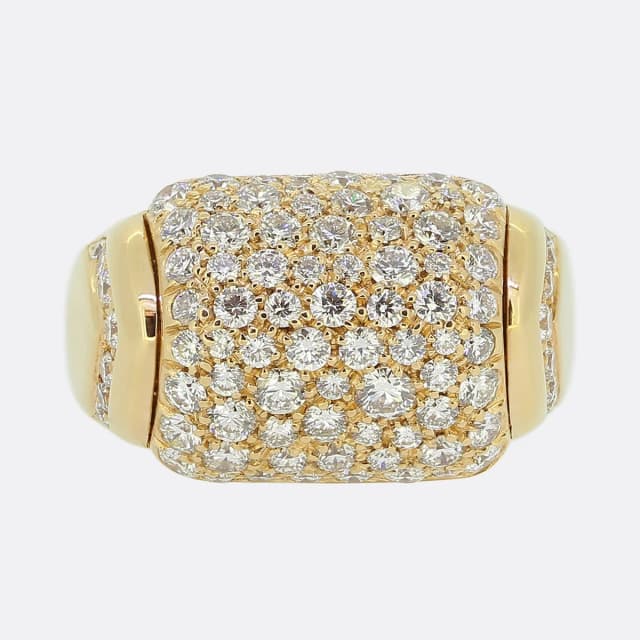 Bvlgari Diamond Musa Ring from The Vintage Jeweller, photo 1 of 1
