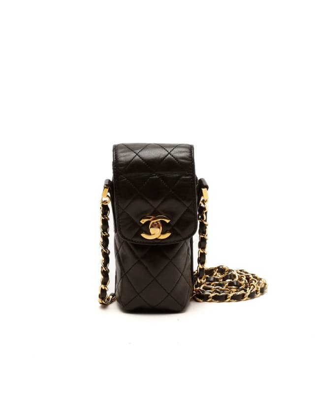 Chanel Classic Phone Holder Crossbody Bag in Lambskin from A Retro Tale, photo 1 of 1
