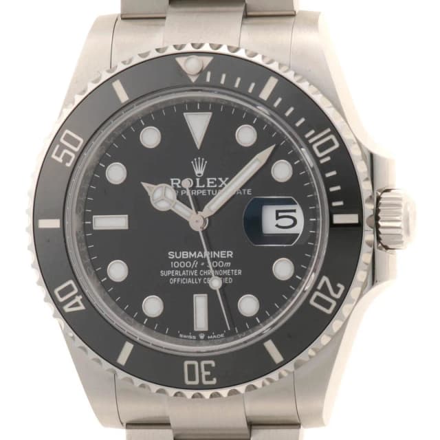 Rolex Submariner Black Bezel Watch Stainless Steel Automatic in Black from The Reluxe, photo 1 of 1