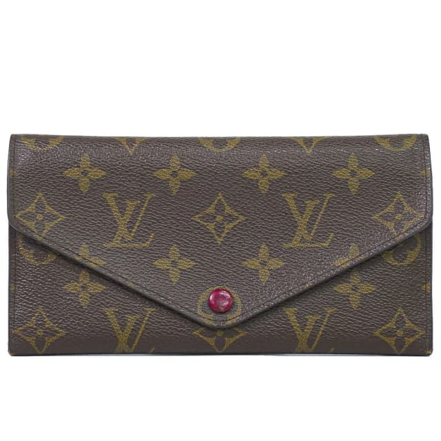 LV Portefeuille Josephine Monogram Wallet Brown in Brown Coated canvas from The Reluxe, photo 1 of 1